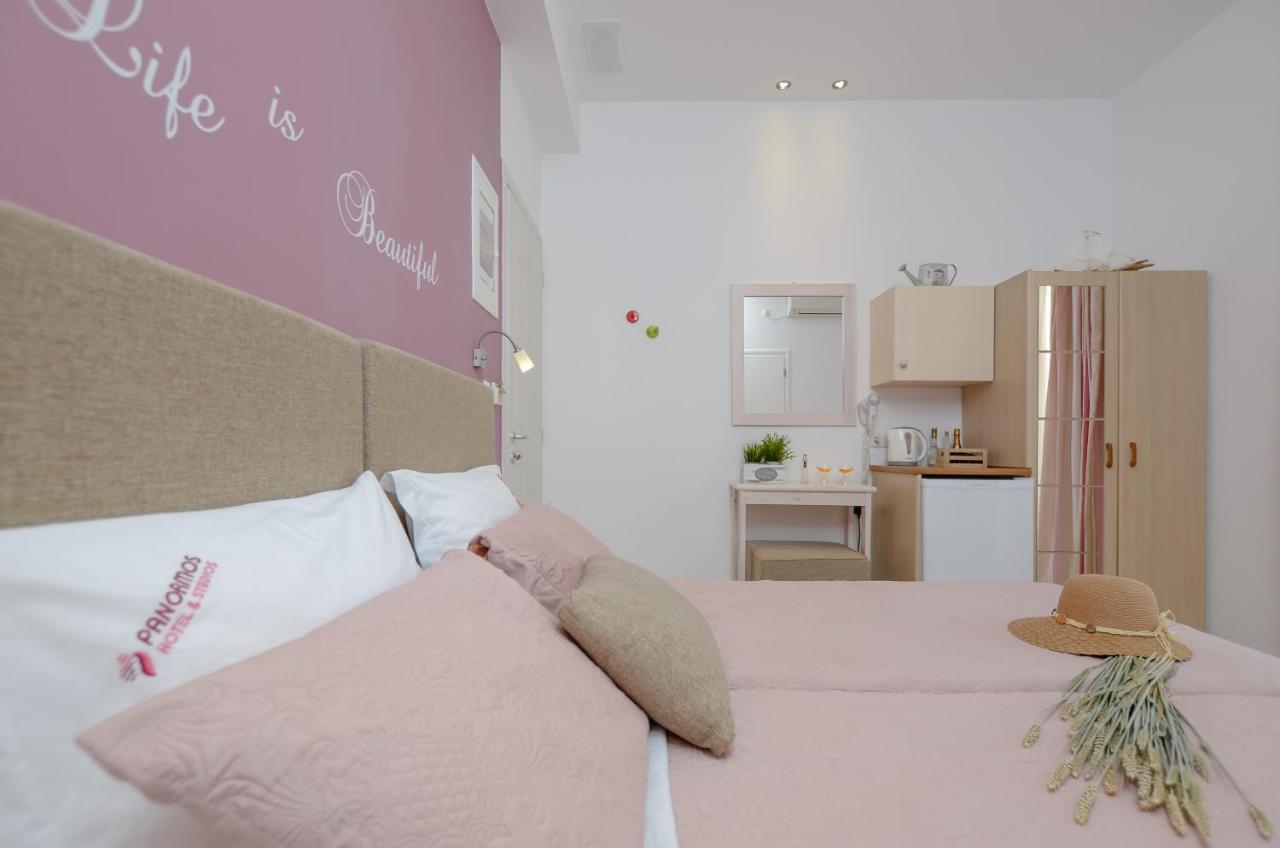 Panormos Hotel And Studios Naxos City エクステリア 写真